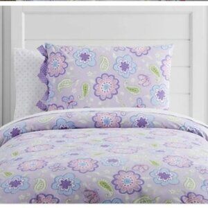 Pottery Barn Kids Queen Duvet Cover & 2 Pillow Shams